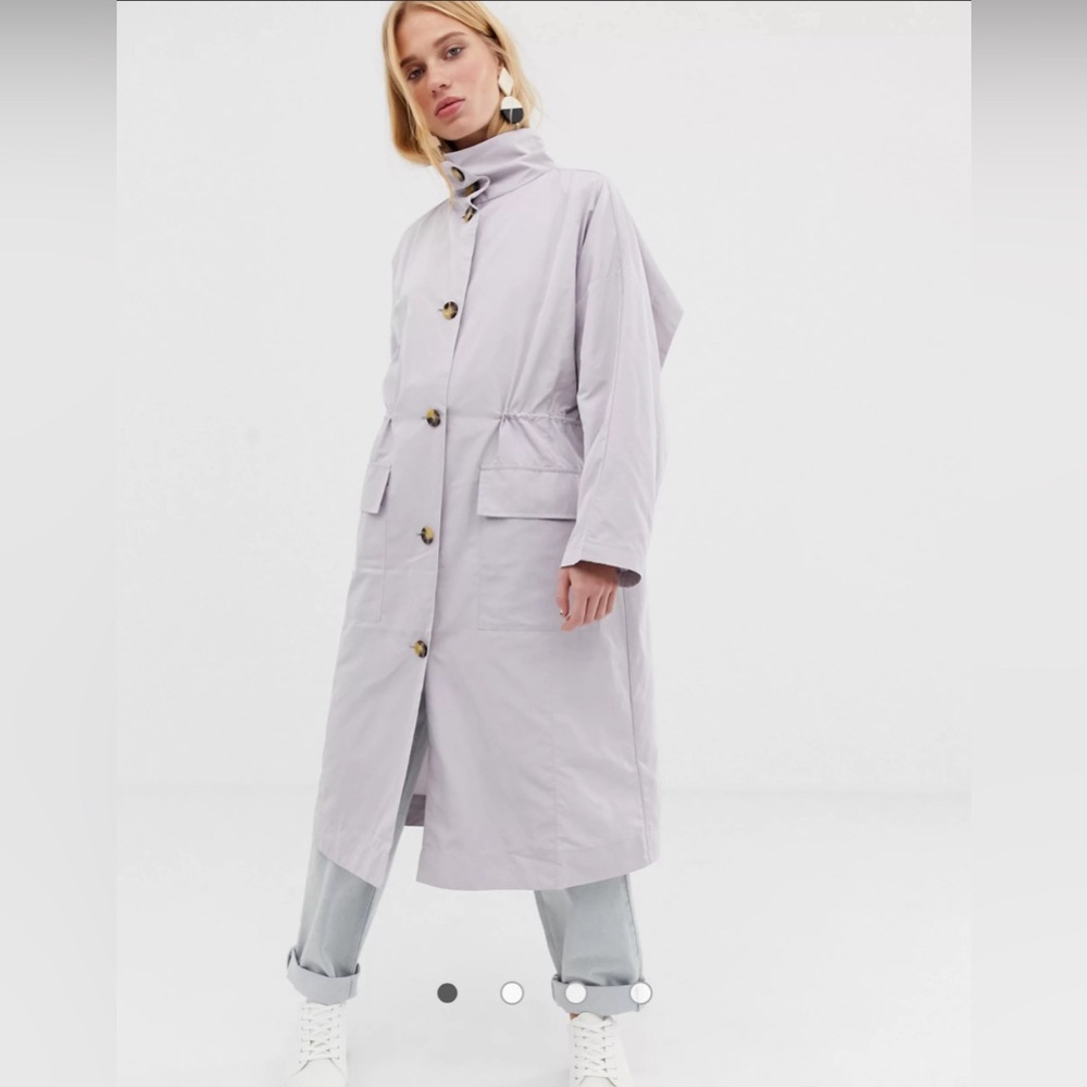 ASOS Design Soft Drape Parka